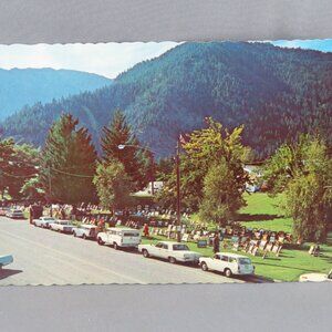Vintage Postcard - Outdoor Art Show Leavenworth Washington - Dexter Press